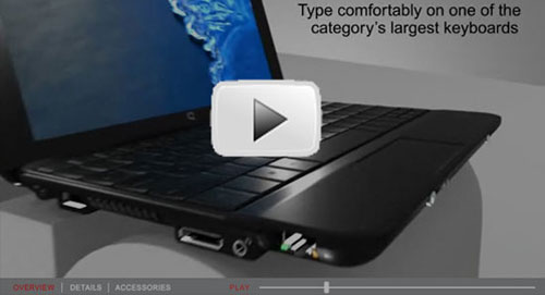 Compaq Mini 110 Demo Video