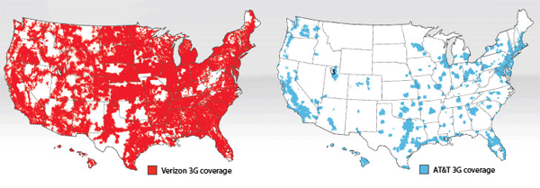 Verizon 3G Coverage