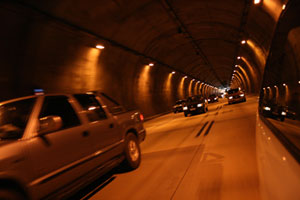 Behind in the Tunnel
