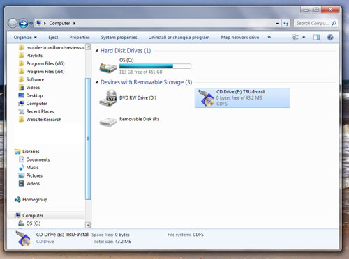 AirCard Rental Setup 1
