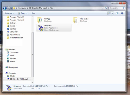 AirCard Rental Setup 3