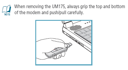 Removing the UM175