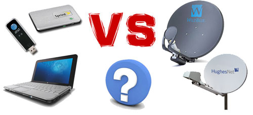 Satellite Broadband vs. Mobile Broadband