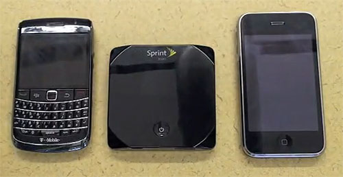 Sierra Overdrive smaller than Blackberry / iPhone