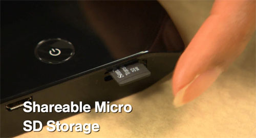 Shared MicroSD Overdrive Storage