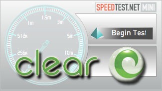 Clear 4G Speed Test