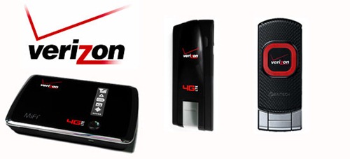 Verizon 4G Broadband Cards & Mobile Hotspots