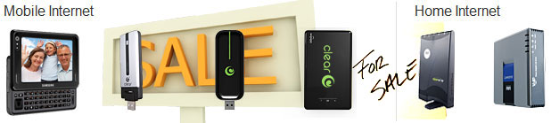 Buy Clear WiMAX Devices