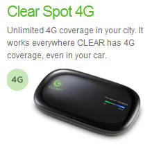 Clear 4G Spot