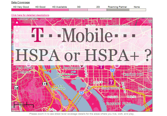 T-Mobile Coverage | HSPA or HSPA+?