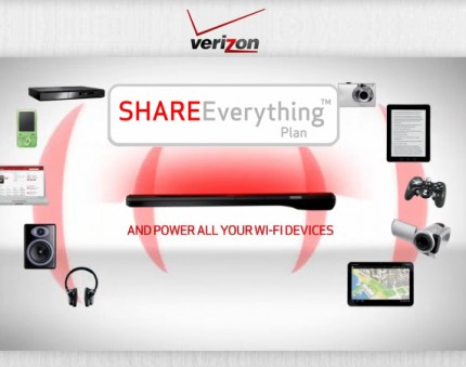 Verizon Announces Share Everything 4G Plans